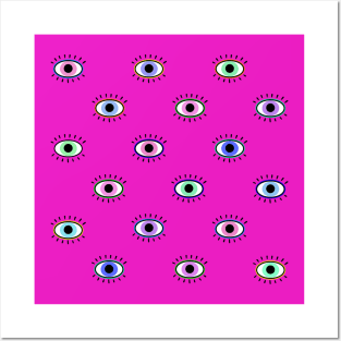 Vibrant Eyes Posters and Art